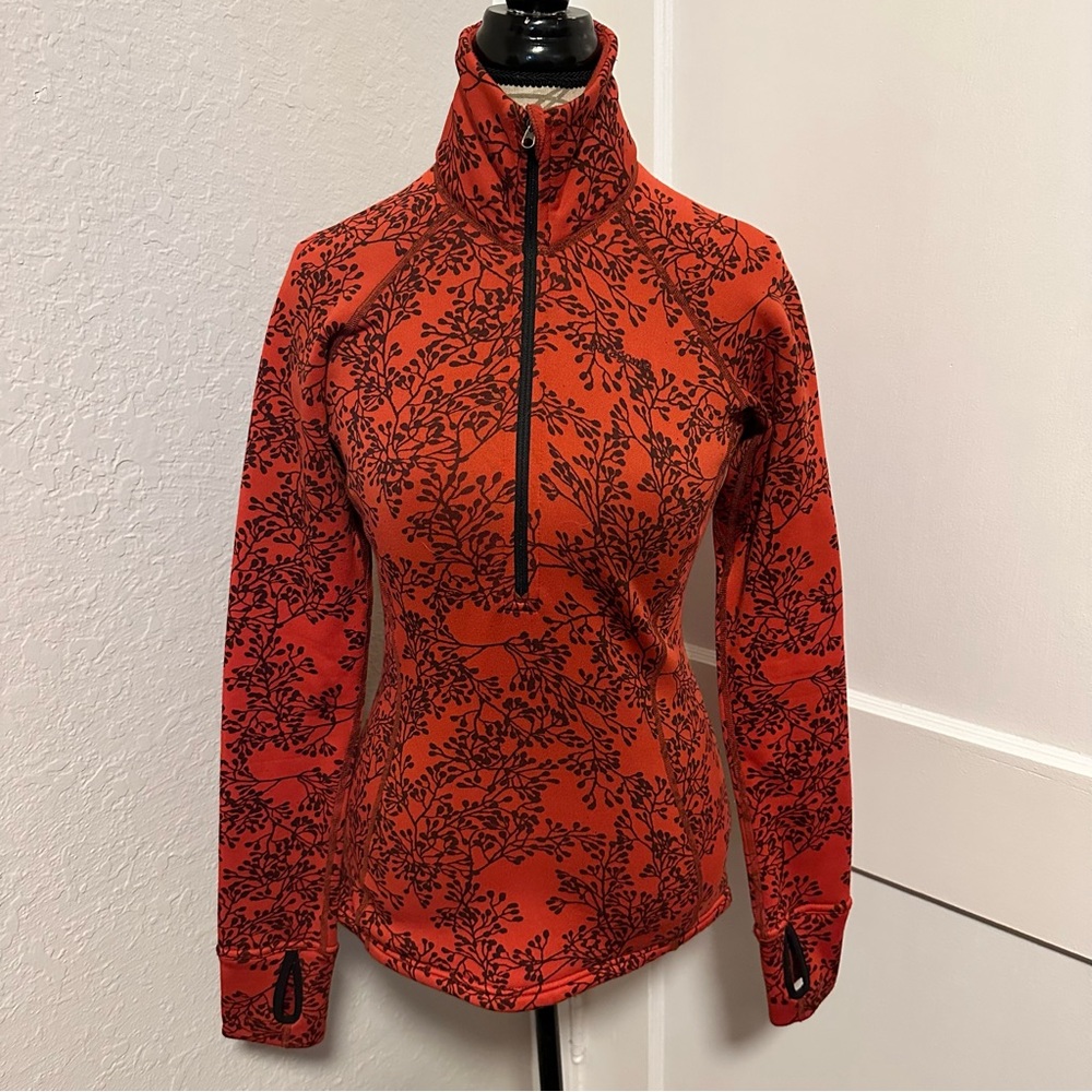 Patagonia Stretch Velocity Zip Neck Long Sleeve Shirt
